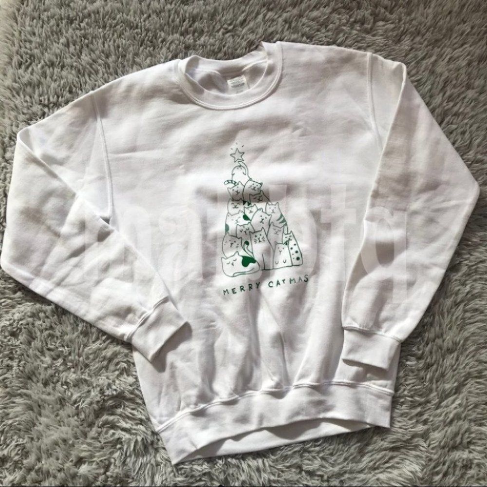 Wholesome Culture Merry Catmas Sweatshirt